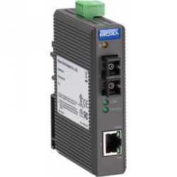 IMC-21-S-SC Медиаконвертер Ethernet 10/100BaseTX в 100BaseFX, одномод MOXA