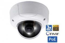 IP камера SNR-CI-DD3.0 купольная 3.0Мп, 3.3-12мм, PoE, вандалозащищенная - фото
