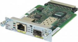Модуль Cisco EHWIC-1GE-SFP-CU(com) - фото