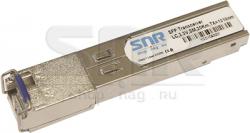 Одноволоконный модуль, SFP SGMII WDM, разъем LC simplex, рабочая длина волны Tx/Rx: 1310/1550нм, дальность до 10км
