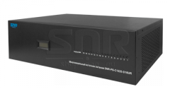 Источник питания многоканальный SNR-PS-C1225-D16UR для установки в 19" стойку с поддержкой АКБ, 16 каналов 12V DC, 25A