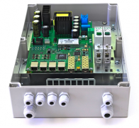 Уличный управляемый PoE коммутатор TFORTIS PSW-2G+ 4FE HiPoE +2 GB SFP порта, питание 220В, IP66